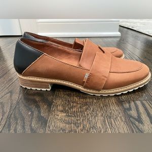 TOMS | Mallory Hazel Genuine Leather Loafers (8.5)